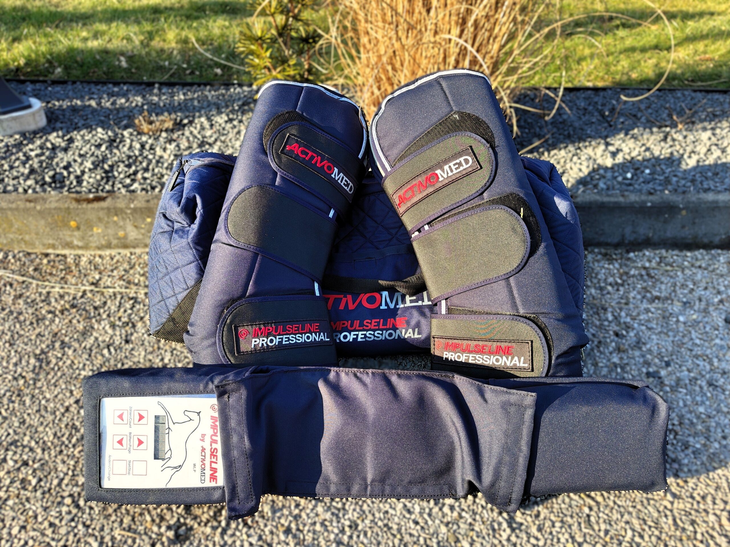 zestaw ochraniaczy magnetycznych da konia przygotowany do wynajmu