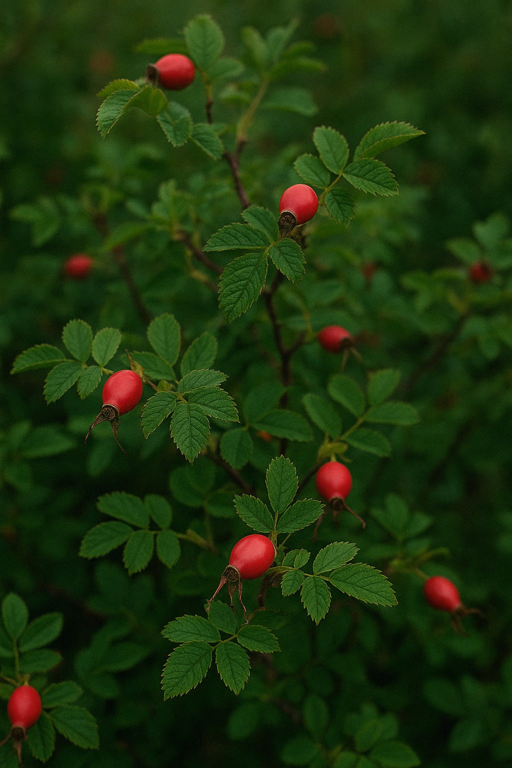 Owoce dzikiej róży – bogate w witaminę C, wspierające odporność koni