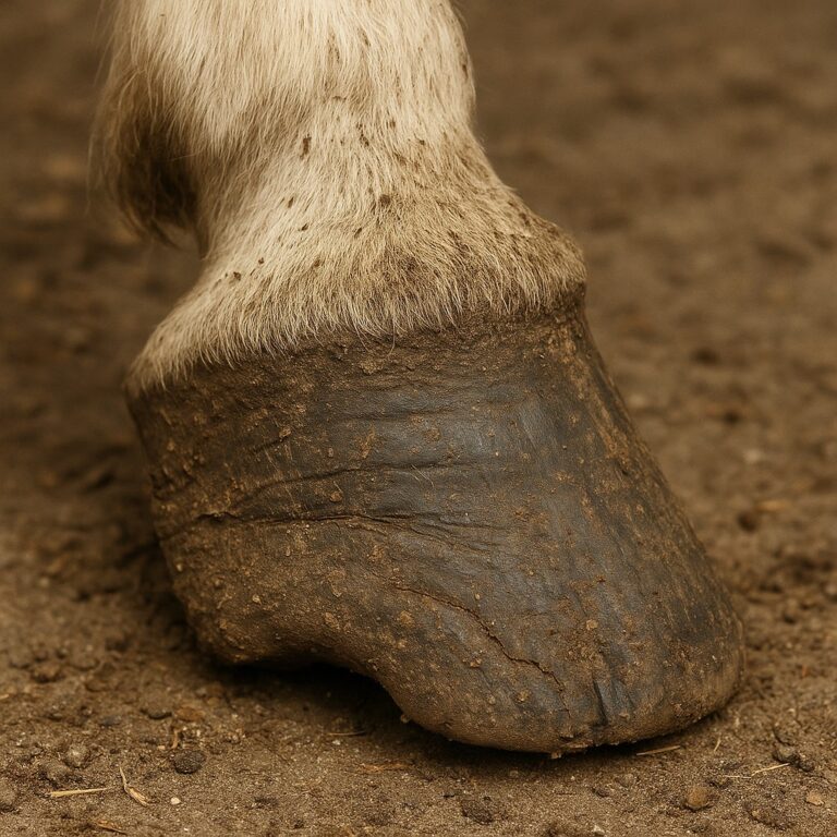 kopyto konia zmienione chorobowe przez ochwat