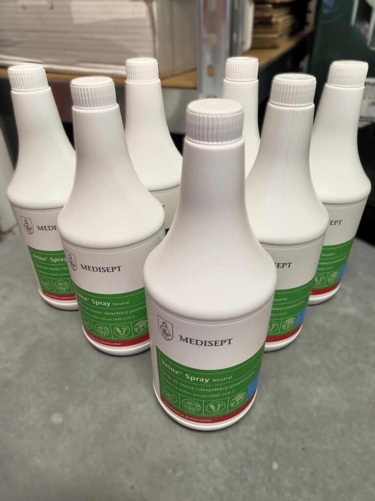 bioasekuracja koni - MEDISEPT Velox Spray do dezynfekcji narzędzi i urządzeń